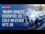 'Warm spaces' essential in parts of the North as cold weather predicted