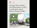 Reggio Emilia, muore a 11 anni investito da un camion dei rifiuti
