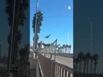 Un elicottero precipita e rimane incastrato tra gli alberi in California: cinque persone ferite