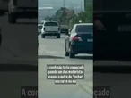Motoristas discutem no trânsito no DF com perseguição e 'fechadas'