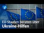 EU-Außenminister beraten über Militärhilfen für die Ukraine