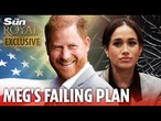 Harry does NOTHING in America but he still outshines Meghan - she's losing popularity fast