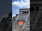 Shocking moment tourists brazenly scale iconic ancient pyramid before being arrested & face fine