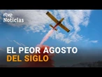 INCENDIOS FORESTALES: La PROVINCIA de ZAMORA HA SIDO una de las más CASTIGADAS | RTVE Noticias