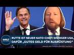 MARK RUTTE: Stoltenberg übergibt NATO-Chefposten! Künftig weniger USA, dafür mehr Europa-Beteiligung