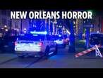 LIVE: Multiple people are feared dead after a car rammed into crowds in New Orleans