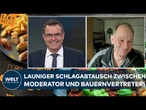 FLEISCHERSATZ: Schlagabtausch um die vegane Wurst! – EU-Diskussion führt zu Lacher im Studio