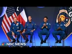 Artemis III crew to undergo complicated mission featuring Blue Origin and SpaceX rockets