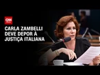 Presa, Carla Zambelli depõe à Justiça da Itália nesta sexta-feira (1º) | CNN NOVO DIA