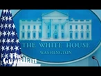 White House press secretary Karoline Leavitt holds press briefing – watch live
