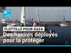 L'Italie et l'Espagne déploient des navires pour protéger la flottille en route vers Gaza