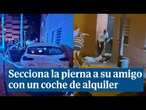 Detenido un menor tras seccionarle la pierna a su amigo con un coche de alquiler que habían robado