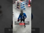 ZŁODZIEJ NIEUDACZNIK! Wszystko nagrały kamery monitoringu