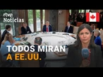 G7: TRUMP cree que a IRÁN debe NEGOCIAR porque "NO está GANANDO ESTA GUERRA" contra ISRAEL | RTVE