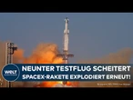 SPACEX: Schon wieder explodiert! SpaceX-Starship scheitert trotz Elon Musks Optimismus erneut!