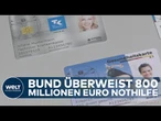 KRANKENKASSENKRISE IN DEUTSCHLAND: Bund zahlt jetzt 800 Millionen Euro Soforthilfe aus!