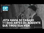 Diogo Jota havia se casado 11 dias antes do acidente que tirou sua vida | O POVO NEWS