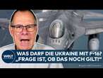 PUTINS KRIEG: F-16 gegen Ziele in Russland? Was darf die Ukraine mit dem Kampfjet machen?