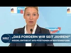 AFD: Weidel rechnet ab! „Ein Desaster! Mini-Jobs sollen abgeschafft werden!"