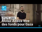 États-Unis : Motaz Azaiza en tournée pour lever des fonds pour Gaza • FRANCE 24