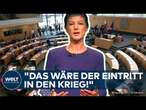 WAGENKNECHT: Koalitionsverhandlungen Sachsen und Thüringen! BSW setzt CDU bei Ukraine unter Druck!