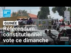 Guinée : fin de campagne pour le référendum constitutionnel • FRANCE 24