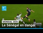 Mondial 2026 : deuxième défaite consécutive pour le Sénégal • FRANCE 24