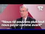 Retraites, effort de défense...L'interview en intégralité de François Villeroy de Galhau