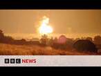 Russia region orders evacuation after Ukraine drone attack | BBC News