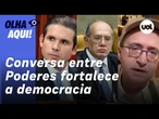 Reinaldo: Gilmar se reúne com lideranças da Câmara por distensionamento; é bom os Poderes conversem