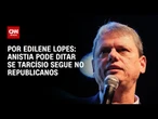 Anistia pode ditar se Tarcísio de Freitas segue no Republicanos | CNN 360º