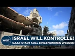 ISRAEL: Militärische Kontrolle und Zivilregierung – Kabinett beschließt Gaza-Stadt einzunehmen