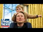 'X'-TREME CUTENESS: Watch Elon Musk's youngest son steal the show as Trump signs executive orders