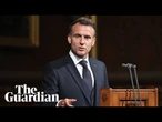 Emmanuel Macron says Europeans will ‘never abandon Ukraine, never’