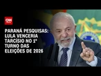 Lula venceria Tarcísio no 1º turno das eleições de 2026, diz pesquisa | BASTIDORES CNN
