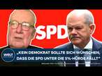 LANDTAGSWAHLEN IN THÜRINGEN UND SACHSEN: Nach Solingen-Anschlag - Scheitert die SPD an der 5%-Hürde?