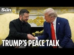 Best moments from Trump and Zelensky's White House presser as US vows to protect Ukraine's security