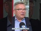 Niebywałe! Łącki mówi, żeby nie straszyć z dronami wlatującymi do Polski...