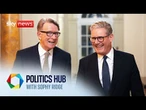 Politics Hub with Sophy Ridge | Thursday 11 September 2025