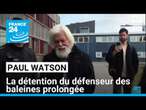 Groenland : la détention de Paul Watson, défenseur des baleines, prolongée de 28 jours