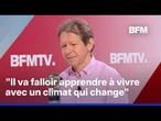 Canicule: "Ça va continuer à monter", affirme Jean-Marc Jancovici, ingénieur spécialiste du climat