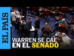 EE UU | La senadora Elizabeth Warren sufre una caída durante una sesión del Senado | EL PAÍS