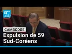 Le Cambodge va expulser 59 Sud-Coréens liés à des centres d'arnaques en ligne (police)