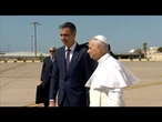 Papa Leone arrivato alle Canarie ricevuto da Sanchez: è L'ULTIMA TAPPA del viaggio in Spagna