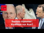 An der Rentenreform könnte die Koalition zerbrechen