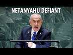 LIVE: Israeli PM Benjamin Netanyahu speech at U.N. as Israel-Hezbollah war rages