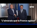 Guerre en Iran, détroit d'Ormuz... La rencontre entre Emmanuel Macron et Donald Trump à Évian