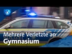 Hinweise auf Amoktat: Mehrere Verletzte an Gymnasium in Schongau