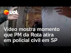PM atira por engano e mata policial civil em SP; vídeo de câmera corporal mostra momento