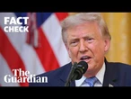 Donald Trump’s address on Chinese election interference